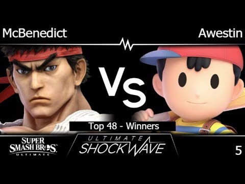 USW 5 - McBenedict (Ryu) vs FX | Awestin (Ness) Top 48 - Winners - SSBU