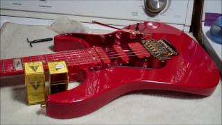 Video thumbnail for Fernandes LA-85 KK  Custom x Van Zandt Pickup (PU) Mod (L'Arc Ken signature) by Billkwando