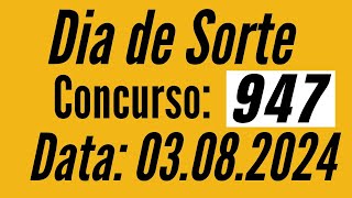 Dia de Sorte de hoje 3/08, Dia de Sorte de hoje,
