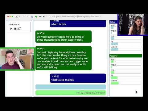 How to transcribe and analyse a phone call in real time