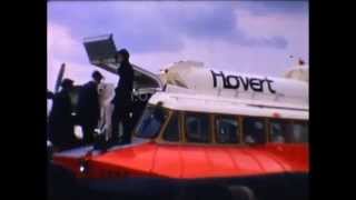 preview picture of video 'hovercraft trip including rare internal cockpit shots - 1970 - ryde - isle of wight'