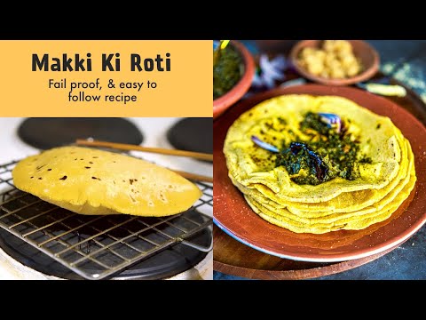 Makki Ki Roti Recipe ( 2 ways rolling + 2 ways cooking) - Winter Special Makki Di Roti