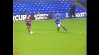 Everton 2 Leyton Orient 2 - Littlewoods Cup 2nd Round 1989