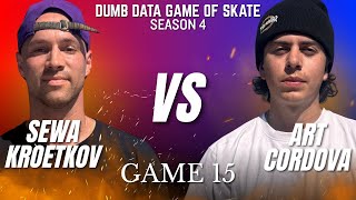 Download lagu ALL OUT! Sewa Kroetkov  vs Art Cordova - Dumb Data Game of Skate 4 Game 15 mp3