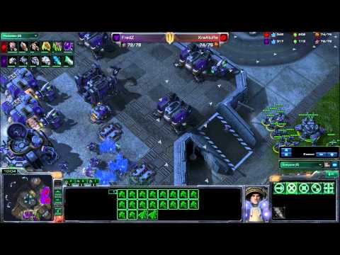 KzH.tv 017.1  - Coupe Québec Starcraft 2 - FredZ vs KreAtuRe - TvZ
