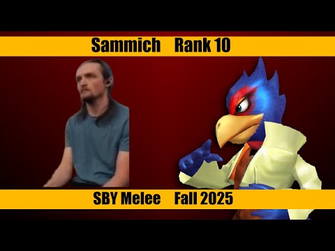 SBY Fall 2025 Melee Rank 10: Sammich