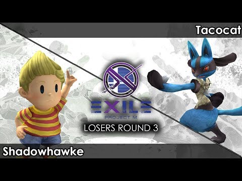 Project M: NB | Shadowhawke (Lucas) V Memes | Tacocat (Lucario) - Exile 116 SSBPM