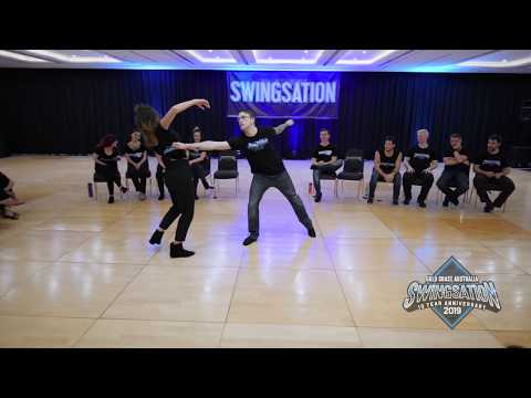 Swingsation 2019 - Tony Schubert & Virginie Grondin Pro Jack & Jill Show