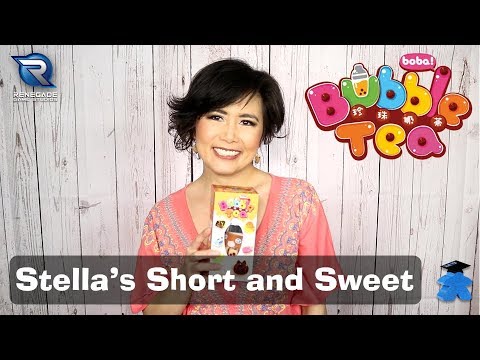 Bubble Tea Board Game - Stella's Short and Sweet