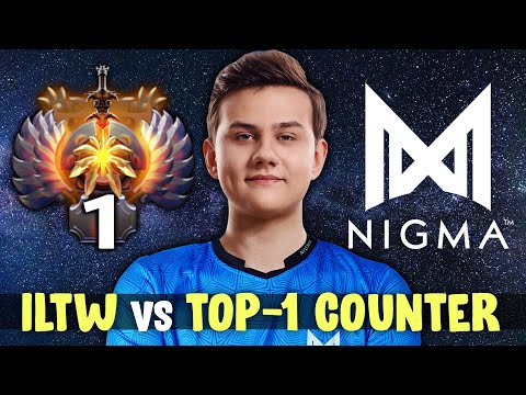 Nigma.iLTW vs TOP-1 Rank — Hard Carry Battle