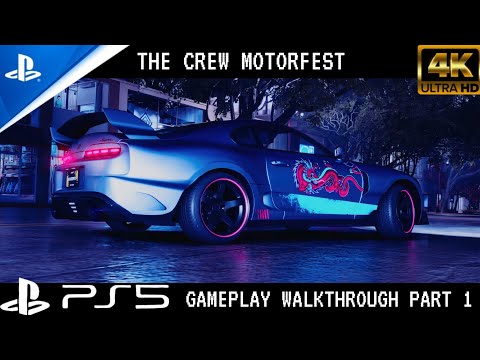 The Crew Motorfest Gameplay Walkthrough PART 1 (PS5) 4K 60FPS