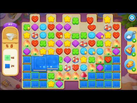 Matchington Mansion Level 812 - 813 | MICRO GAMEPLAY HD