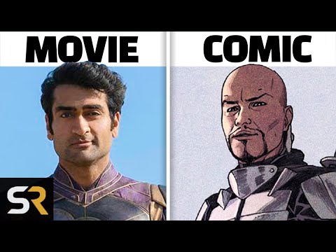 Eternals: How Each Character Is Supposed To Look