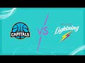 UC Capitals V Adelaide Lightning Full Basketball Game WNBL 2023 2024 Season