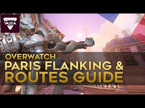 Detailed Paris Flanking/Routes map Guide! + PIANO SECRET DOOR? | Overwatch