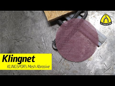 KLINGSPOR FIBER DISKAS 180mm th. 80 CS561 / 25vnt. video