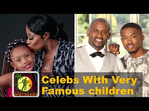 10 Celebs with Very famous Children in Mzansi