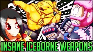 Incredible Iceborne Weapons VS Pro and Noob - Monster Hunter World Iceborne! (Official Contest Fun)