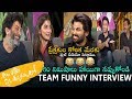 Ala Vaikunthapurramuloo Movie Team Funny Interview - Allu Arjun,Pooja Hegde,Trivikram || Bullet Raj