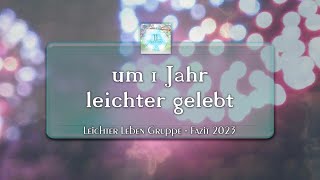 Um 1 Jahr leichter gelebt