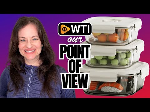 17 PCS Glass Food Vacuum Storage Containers - WTI product video review