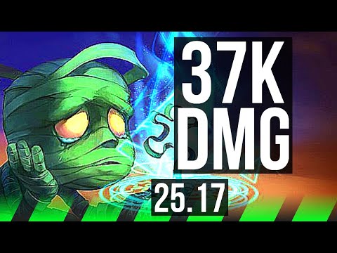 AMUMU vs JARVAN IV (JGL) | 37k DMG, Dominating | KR Master | 25.17