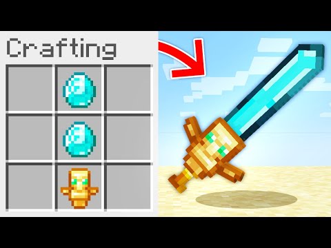 Minecraft, ma puoi creare armi personalizzate...