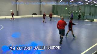 preview picture of video 'Kotarit-Gotham City 12-1 (5-1) Futsal harraste A Tampere 5.1.2013'