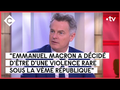 La retraite à 64 ans votée en commission - Fabien Roussel - C à Vous - 15/03/2023