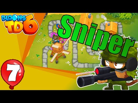 SNIPER ALARM!! | 🎈Bloons TD 6 Deutsch #7  | Tagesherausforderung | German