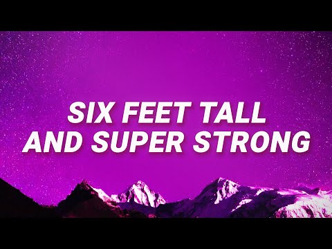 SUPERFRUIT - 6 six feet tall and super strong (GUY.exe) (Lyrics)