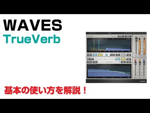 Waves / TrueVerb 基本の使い方とレビュー