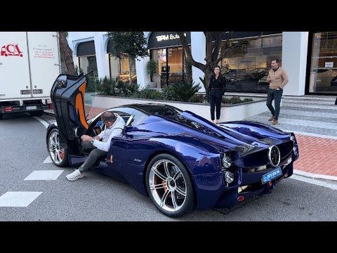 Brand New Pagani Utopia Roadster First delivery in Monaco 