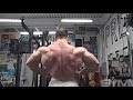 282 lbs Super Heavy Weight Bodybuilder Ryan Bidigare Back Training