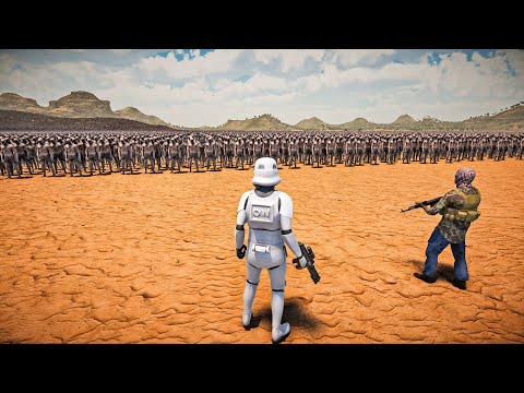 STORMTROOPER & INSURGENT VS 1,000,000 ZOMBIES - Ultimate Epic Battle
