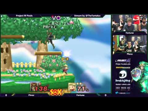 S@X Monthly 8/30 - Project M Singles Pools - Phrez vs Fortune