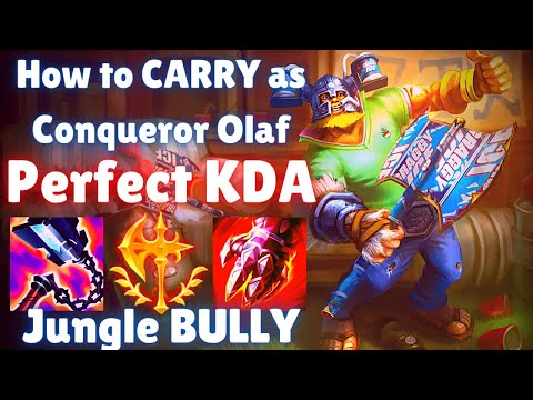 EG Svenskeren Olaf jungle vs Graves | NA Challenger Olaf | Season 11.5 - League of Legends