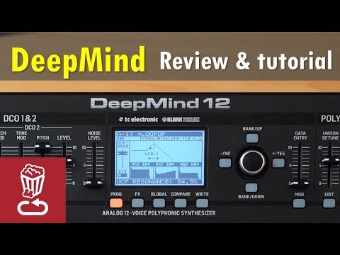 REFURBISHED - Behringer DeepMind 12 49-Key 12-Voice Polyphonic Analog Synth 2016 - Present - Black image 7