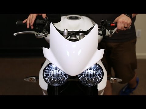 Dual Round Headlight Conversion - Street Triple & Speed Triple