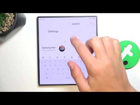 Samsung Galaxy Z Fold 6 - How to Turn Off Hey Google Activation - Disable Voice Assistant Activation