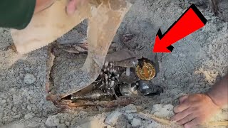 Ele encontrou um Tesouro em caminho histórico de travessia dos tropeiros 