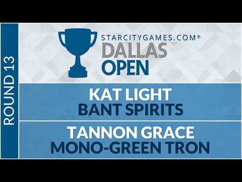 SCGDFW: Round 13 - Kat Light vs Tannon Grace [Modern]