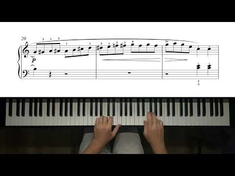 Spindler - Op. 157, No. 4 - Sonatina - First Movement - 7,060pts