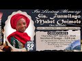 Service Of Songs For Late Sis Funmilayo Mabel Onimole 22 01 2026