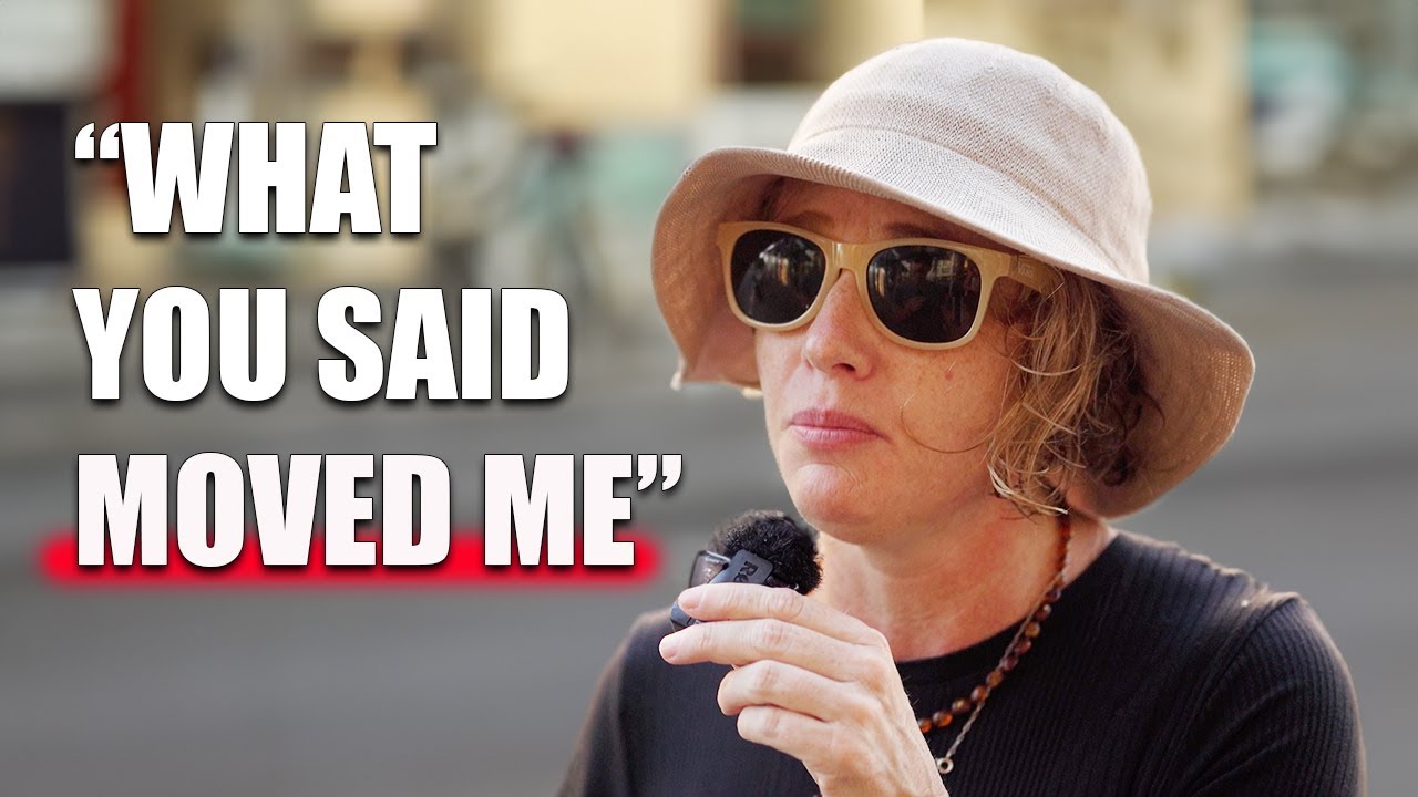 Israeli Woman Gets Emotional After Hearing About Jesus | Street Interview