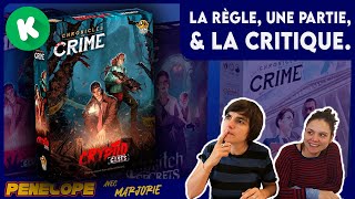 CHRONICLES OF CRIME : CRYPTID CASES -  Règle, Partie [ SPOIL ! ], Critique - Kickstarter en Oct 2025