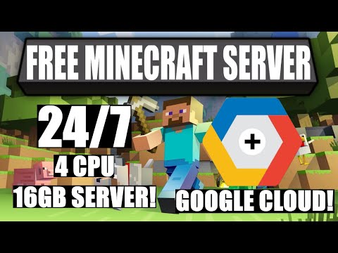 Free 24/7 Minecraft Server 1.17.1 Hosted FREE | Google Cloud Minecraft Server Step-By-Step 2021