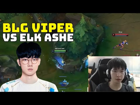 Moment BLG Viper vs Elk : Ashe vs Ezreal KR Challenger