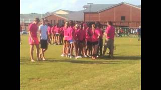 preview picture of video 'Veterans HS PowderPuff Football 2012.mpg'
