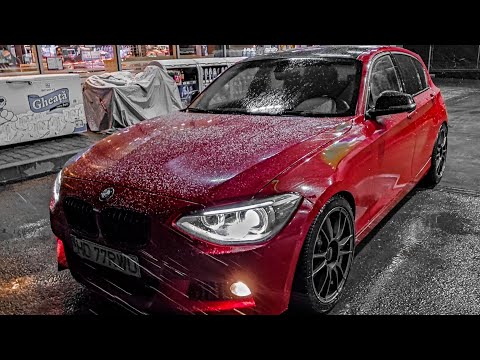 BMW F20 120D - Drift on snowy road - 2021